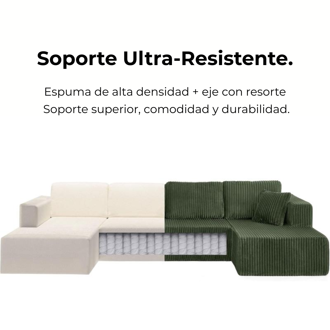 NestForm | Sofá modular (incluye 3 piezas completas)